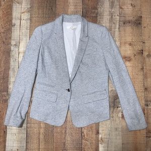 Loft | Casual Gray Button Blazer